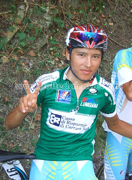 GIRO DELLA LUNIGIANA 2010 - Il vincitore Maxat Ayazbayev (team Kazakhstan)