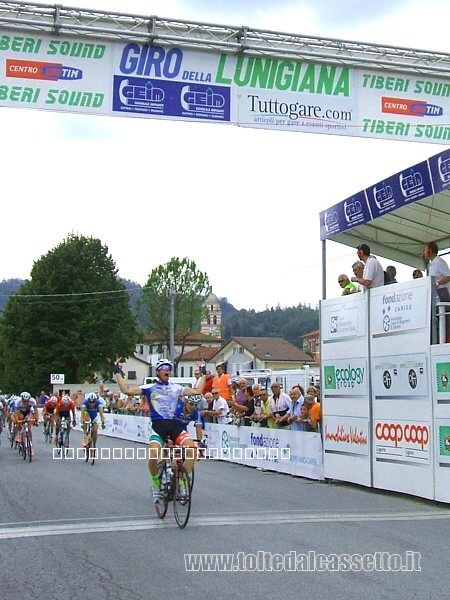 GIRO DELLA LUNIGIANA 2012 - Lorenzo Trabucco (Friuli Venezia Giulia) vince la 1a tappa con arrivo a Brugnato