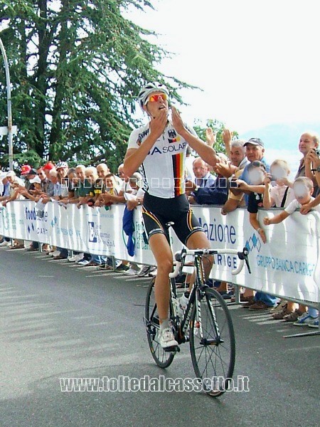 GIRO DELLA LUNIGIANA 2012 - Il tedesco Silvio Herklotz vince in solitaria anche la 3a tappa con arrivo a Fosdinovo