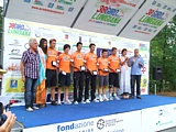 GIRO DELLA LUNIGIANA 2012 - La rappresentativa dell'Italia ha vinto la classifica a squadre (maglia arancio)