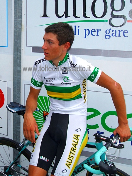 GIRO DELLA LUNIGIANA 2013 - L'australiano Robert Power (n.124) ha vinto la 3a tappa ed ha chiuso al terzo posto della classifica generale