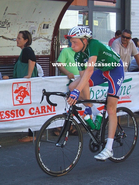 GIRO DELLA LUNIGIANA 2013 - L'inglese Geoghegan Tao Hart (n.102), vincitore della 39a edizione della corsa