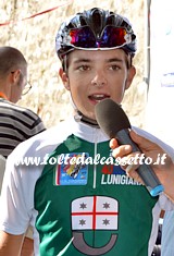 GIRO DELLA LUNIGIANA 2015 - Il vincitore della corsa Daniel Savini (Toscana) GIRO DELLA LUNIGIANA 2015 - Il vincitore della corsa Daniel Savini (Toscana)
