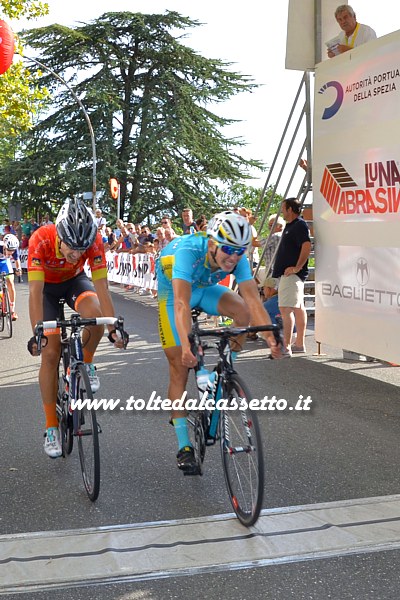 GIRO DELLA LUNIGIANA 2016 (Fosdinovo, seconda tappa) - Il kazako Vadim Pronskiy si impone in volata davanti al veneto Samuele Battistella. Al terzo posto, leggermente staccato, lo sloveno Tadej Pogacar