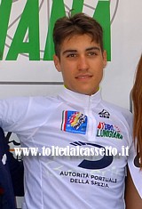 GIRO DELLA LUNIGIANA 2016 - Il toscano Andrea Innocenti (n.3) ha vinto la Classifica Giovani (maglia bianca)