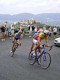 GIRO DELLA LUNIGIANA - Passaggio sulla salita del Termo di Ortonovo