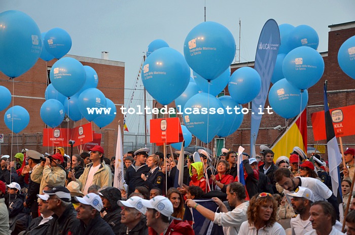 FESTA DELLA MARINERIA 2013 - Al termine della parata degli equipaggi hanno avuto luogo le premizioni della Lycamobile Mediterranean Tall Ships Regatta