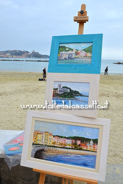 GOLFO DELLA SPEZIA - Il castello di Lerici visto dal vivo e nei quadri dei pittori