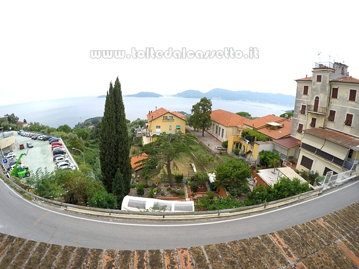 SERRA di LERICI - Scorcio panoramico del Golfo dei Poeti