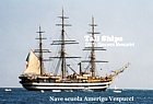 L'Amerigo Vespucci, nave scuola della Marina Militare Italiana, ormeggiata in rada durante il Palio del Golfo della Spezia 2007 L'Amerigo Vespucci, nave scuola della Marina Militare Italiana, ormeggiata in rada durante il Palio del Golfo della Spezia 2007