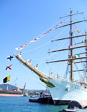 La fregata Libertad, nave scuola della Marina Militare Argentina