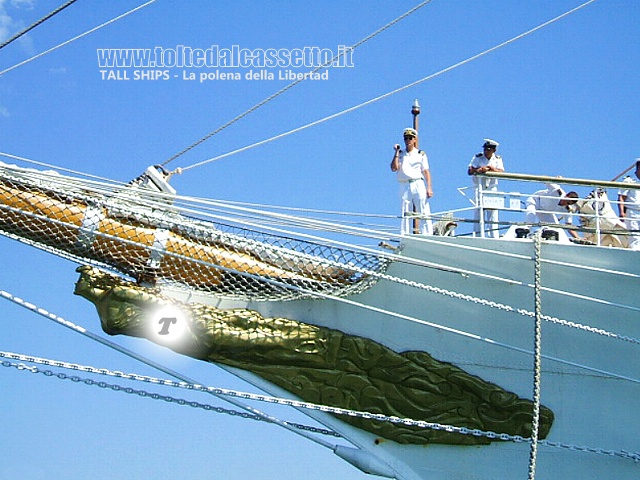 TALL SHIPS - La polena della fregata Libertad