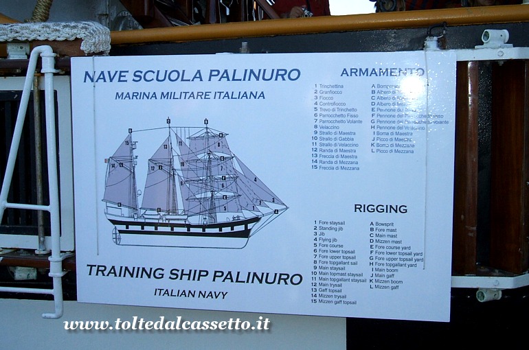 TALL SHIPS - Armamento della goletta Palinuro