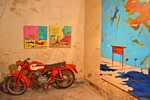 NOTTE E GIORNO 2017 - Scorcio sui dipinti costituenti "Natura immateriale" dell'artista Piero Scandura