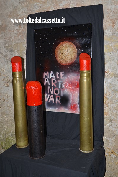 TORANO (Notte e Giorno 2025) - Opera "Make Art No War&quot di Marcello Nesti Mark