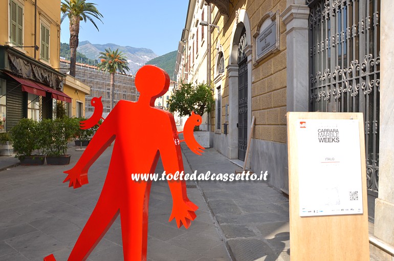 CARRARAMARBLE WEEKS 2015 (Corso Carlo Rosselli) - "Italo" di Giuliano Tomaino