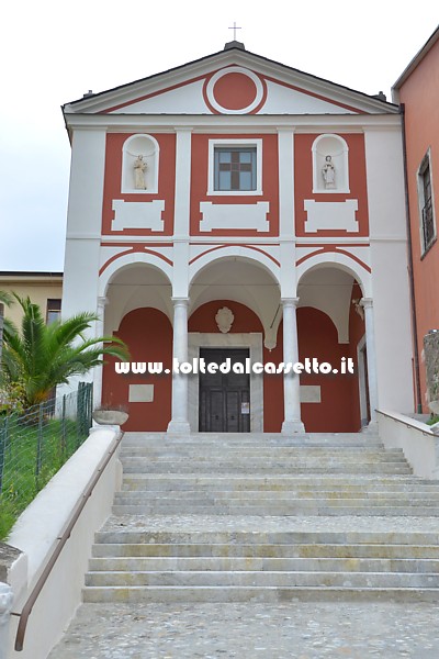 CARRARA - La chiesa parrocchiale di San Francesco dopo i lavori di recupero (importo 345.000 euro) come da progetto dell'architetto Maurizio Masini