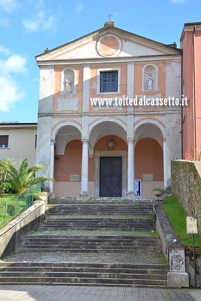 CARRARA - La Chiesa di San Francesco, fatta costruire tra il 1623 ed il 1662 da Carlo I Cybo-Malaspina. L'interno ad una sola navata ospita una statua dell'Immacolata risalente al XVIII secolo