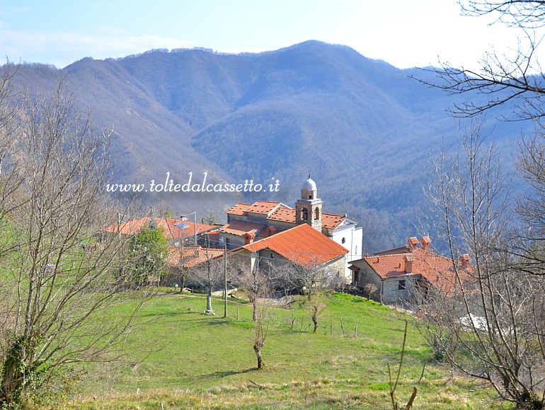 COLLESINO CHIESA di BAGNONE - Panorama del borgo