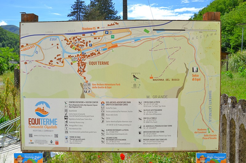 EQUI TERME - Segnaletica turistica della Comunit� Ospitale