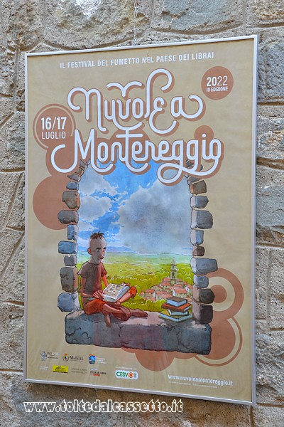 NUVOLE A MONTEREGGIO (Edizione 2023) - Locandina pubblicitaria dell'edizione 2022