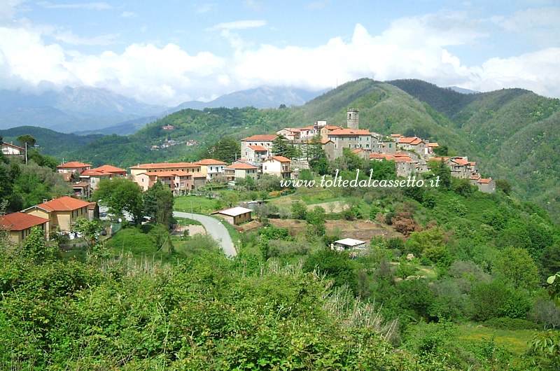 MARCIASO di FOSDINOVO - Panorama del centro storico