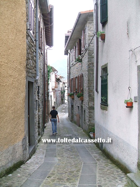 MONTEREGGIO - Borgo Ugo Mursia, via centrale del paese