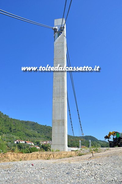PONTE di STADANO (26 agosto 2016) - Il pilone maggiore
