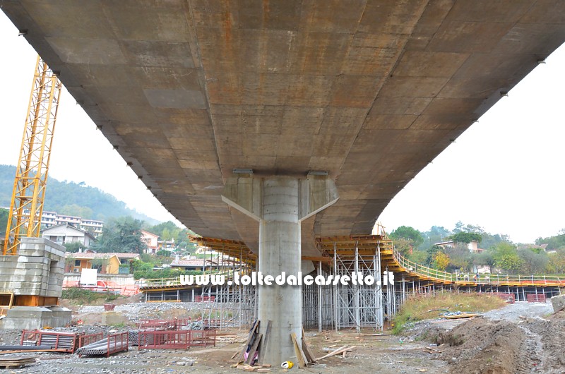 PONTE di STADANO (2 novembre 2016) - Lavori in corso sul viadotto di raccordo alla terraferma