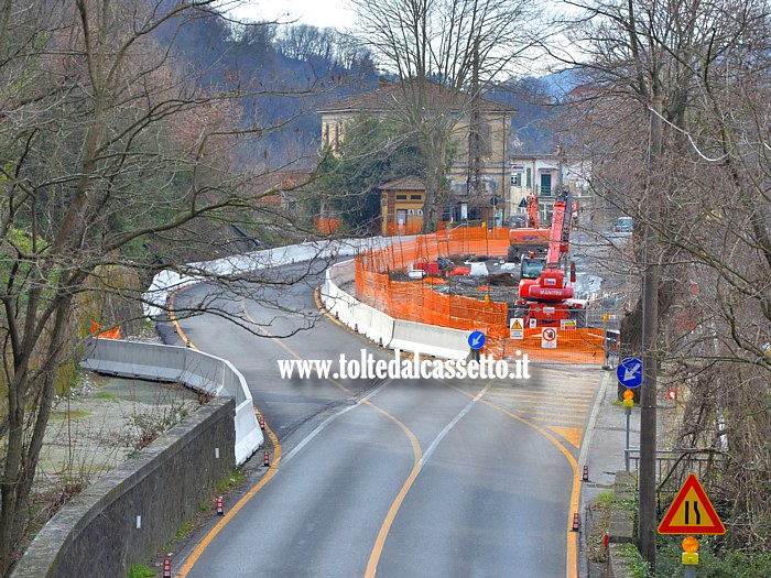 BETTOLA DI CAPRIGLIOLA - Deviazione sulla Strada Statale n 62 della Cisa