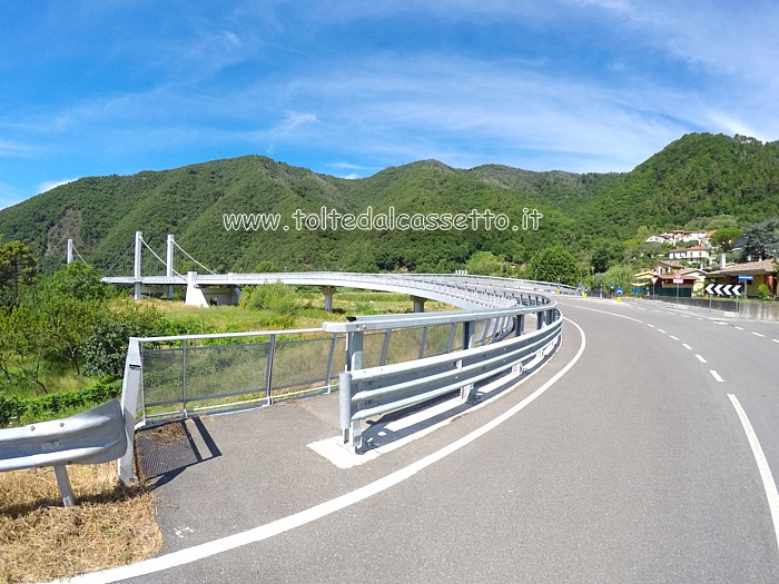 PONTE DI STADANO - Svincolo est sulla sponda destra del Magra