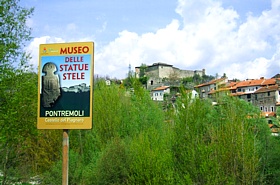 PONTREMOLI - Il castello del Piagnaro, sede del "Museo delle Statue Stele"