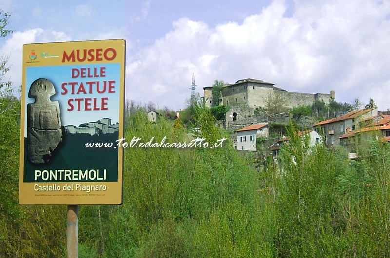 PONTREMOLI - Il Castello del Piagnaro, sede del Museo delle Statue Stele