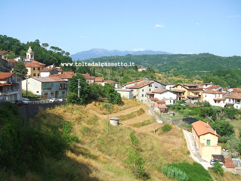 SAN TERENZO MONTI di FIVIZZANO - Panorama del centro storico