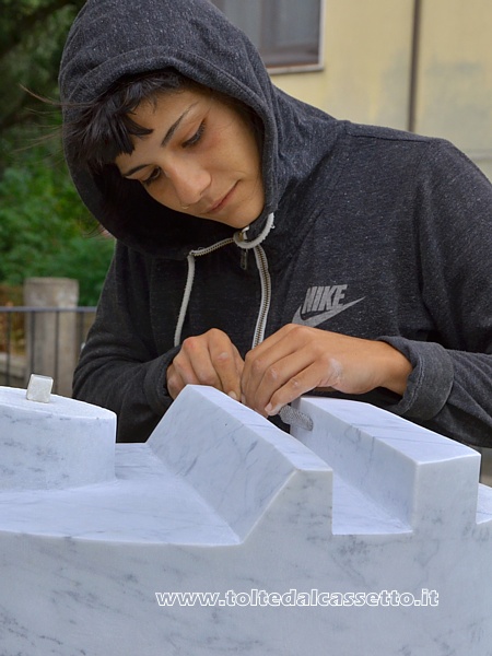 SIMPOSIO LUNENSE 2023 - La scultrice Arianna Palmieri