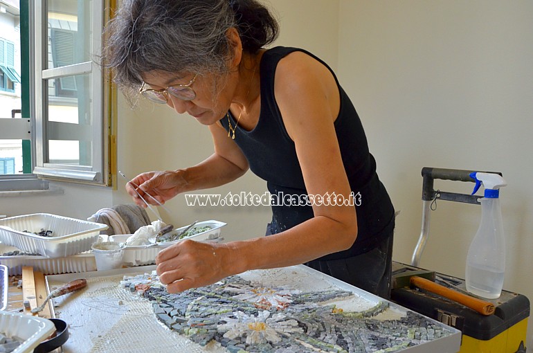 SIMPOSIO LUNENSE 2023 - La mosaicista giapponese Kyoko Yamamoto