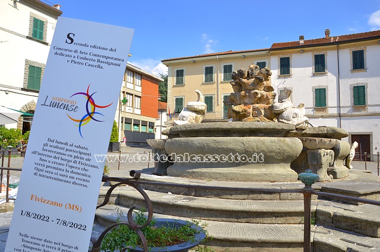 SIMPOSIO LUNENSE A FIVIZZANO - Cartellone pubblicitario dell'evento