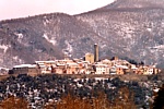 CAPRIGLIOLA - Panorama invernale con sfondo il monte Grosso