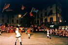 FIVIZZANO - Ospiti della manifestazione gli "Sbandieratori di Pisa"