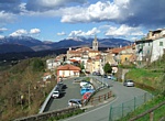 TENDOLA di FOSDINOVO - Panorama dalla Srada Provinciale n.72