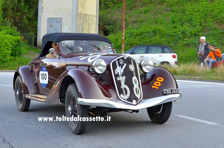 MILLE MIGLIA 2018 - Alfa Romeo 6C 2300 Pescara Spider del 1935 (num. 100)