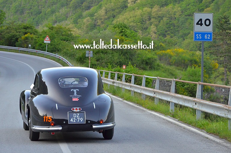 MILLE MIGLIA 2018 - Alfa Romeo 6C 2500 S Coup Touring del 1942 (num. 115)