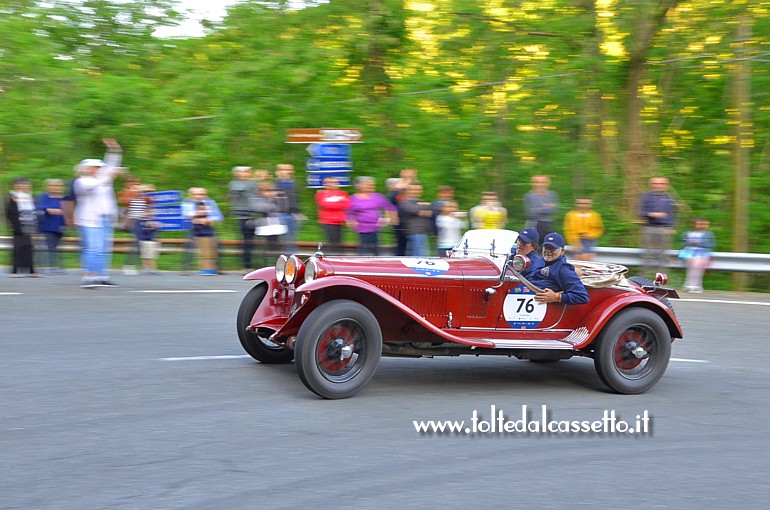 MILLE MIGLIA 2018 - Alfa Romeo 6C 1750 Gran Sport Zagato del 1931 (num. 76)