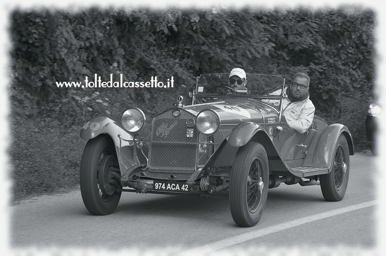 MILLE MIGLIA 2018 - Alfa Romeo 6C 1750 Gran Sport del 1930 (num. 40 - Sponsor Team Villa Trasqua)