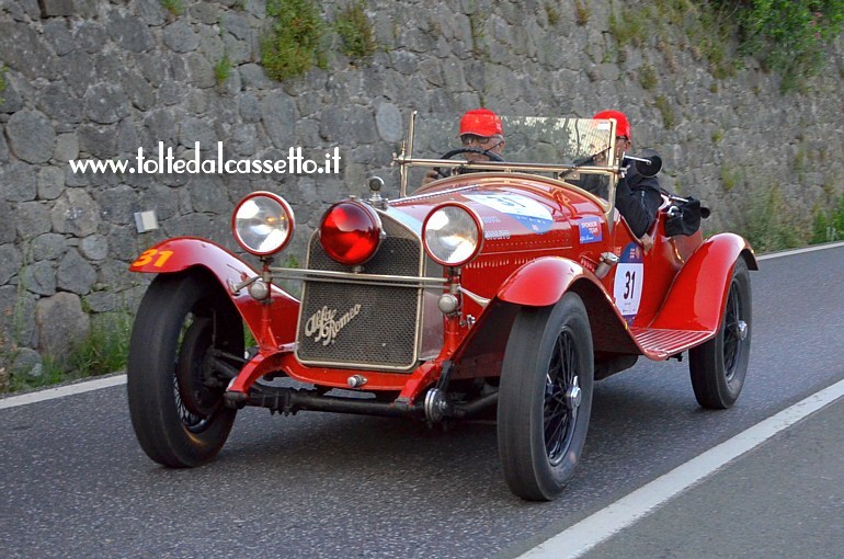 MILLE MIGLIA 2018 - Alfa Romeo 6C 1750 Gran Sport del 1930 (num. 31 - Sponsor Team Alfa Romeo)