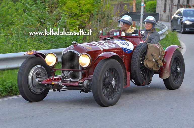 MILLE MIGLIA 2018 - Alfa Romeo Tipo B 2900 "P3" del 1932 (num. 80)