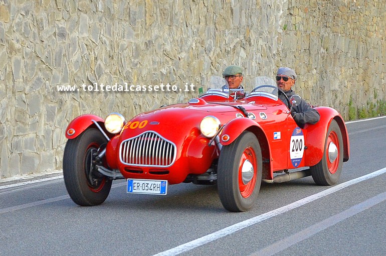 MILLE MIGLIA 2018 - Una Allard J2 del 1950 (num. 200)