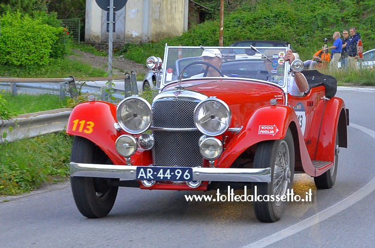 MILLE MIGLIA 2018 - Alvis Speed 20 SB del 1934 (num. 113)