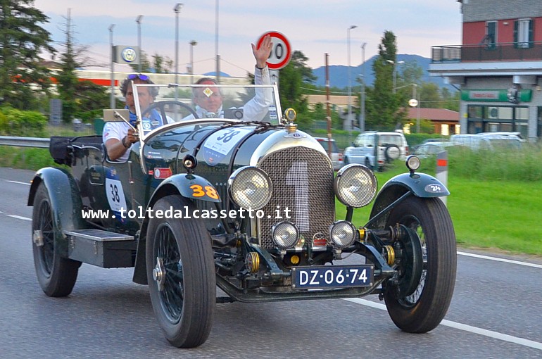 MILLE MIGLIA 2018 - Bentley 3 Litre del 1923 (num. 38)