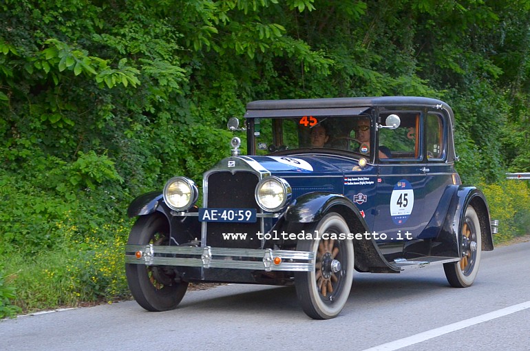 MILLE MIGLIA 2018 - Buick Master Six Coup del 1928 (num. 45)